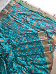 Patola Jewel Work Banarasi Saree 5901 09