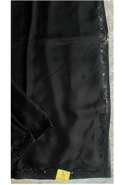 Black Soft Tissue Saree 4944 01