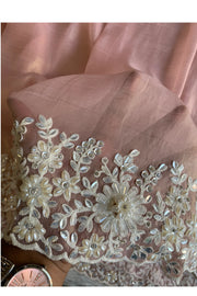 Peach Tissue Organza Saree 5801 05 (PRE ORDER)