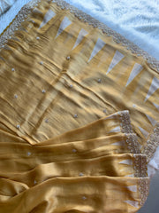 Mustard Kanjivaram Silk Saree 5881 01