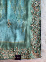 Blue Kanjivaram Silk Saree 5894 02