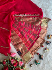 Patola Jewel Work Banarasi Saree 5901 09