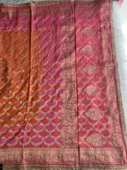 Patola Silk Saree with Banarasi Weaving 5912 02