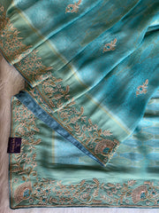 Blue Kanjivaram Silk Saree 5894 02