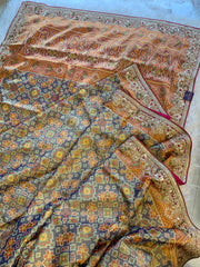 Patola Silk Saree with Dori, Sequin, Stone & Thread Work 5928 02