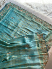 Blue Kanjivaram Silk Saree 5894 02