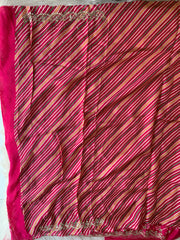 Pink Patola Modal Silk Saree with Elephant Motifs 5891 04