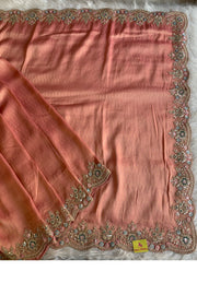 Blush Pink Kanchipuram Silk Saree 5687 16