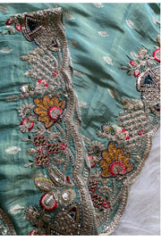 Tissue Banarasi Butti Saree 5786 02