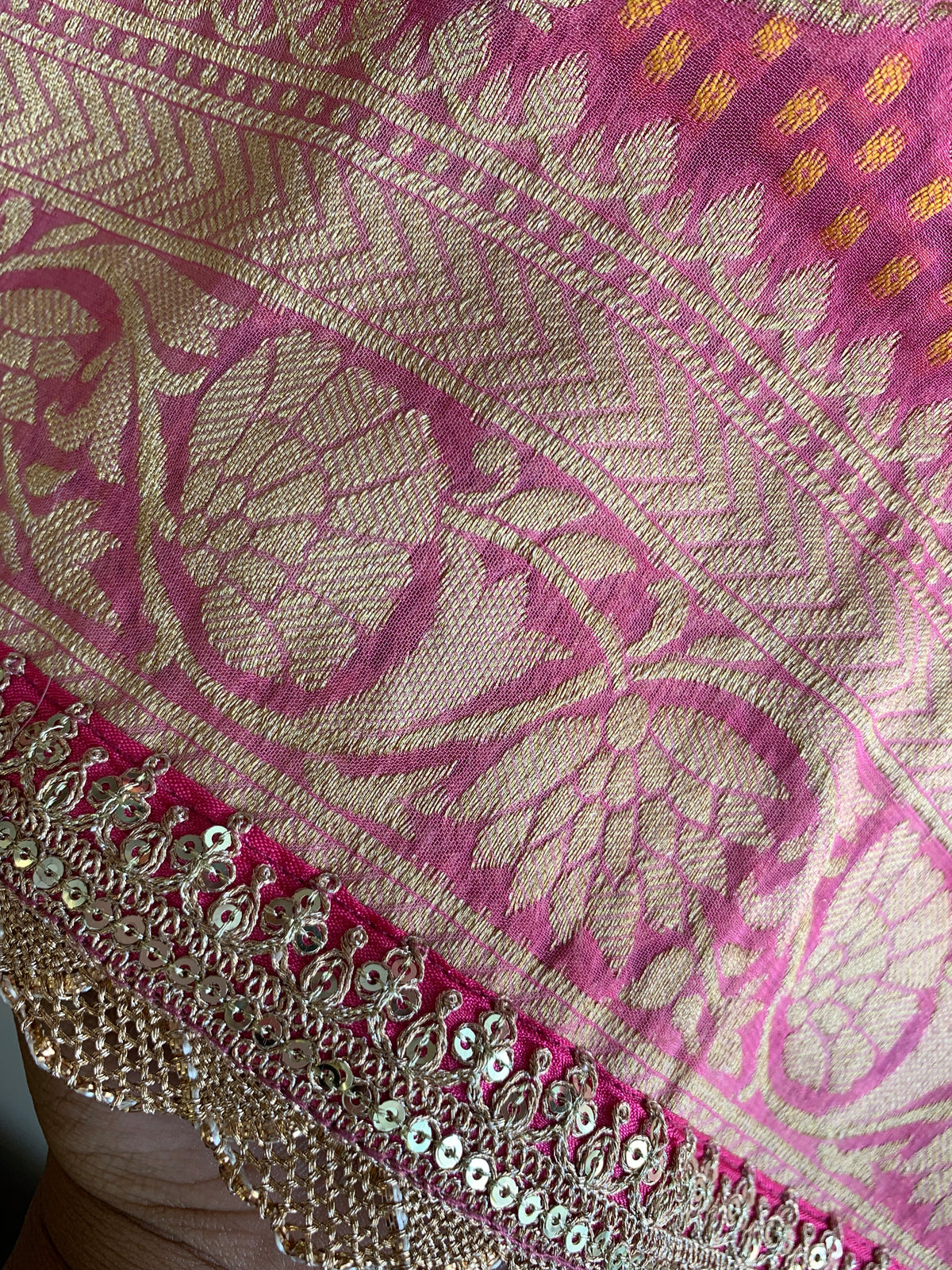 Patola Silk Saree with Banarasi Weaving 5912 02
