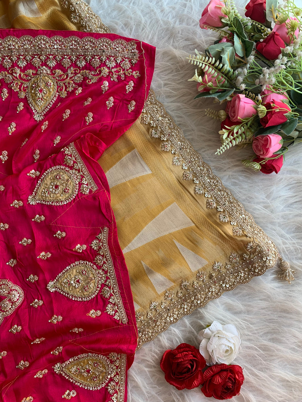 Mustard Kanjivaram Silk Saree 5881 01