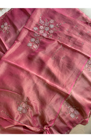 Onion Pink Tissue Silk Saree 5736 03