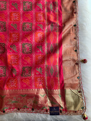 Patola Jewel Work Banarasi Saree 5901 09
