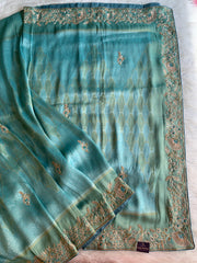 Blue Kanjivaram Silk Saree 5894 02