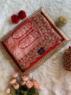 Red Karwa Chauth Kanchipuram Silk Saree 5875 05