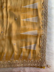 Mustard Kanjivaram Silk Saree 5881 01