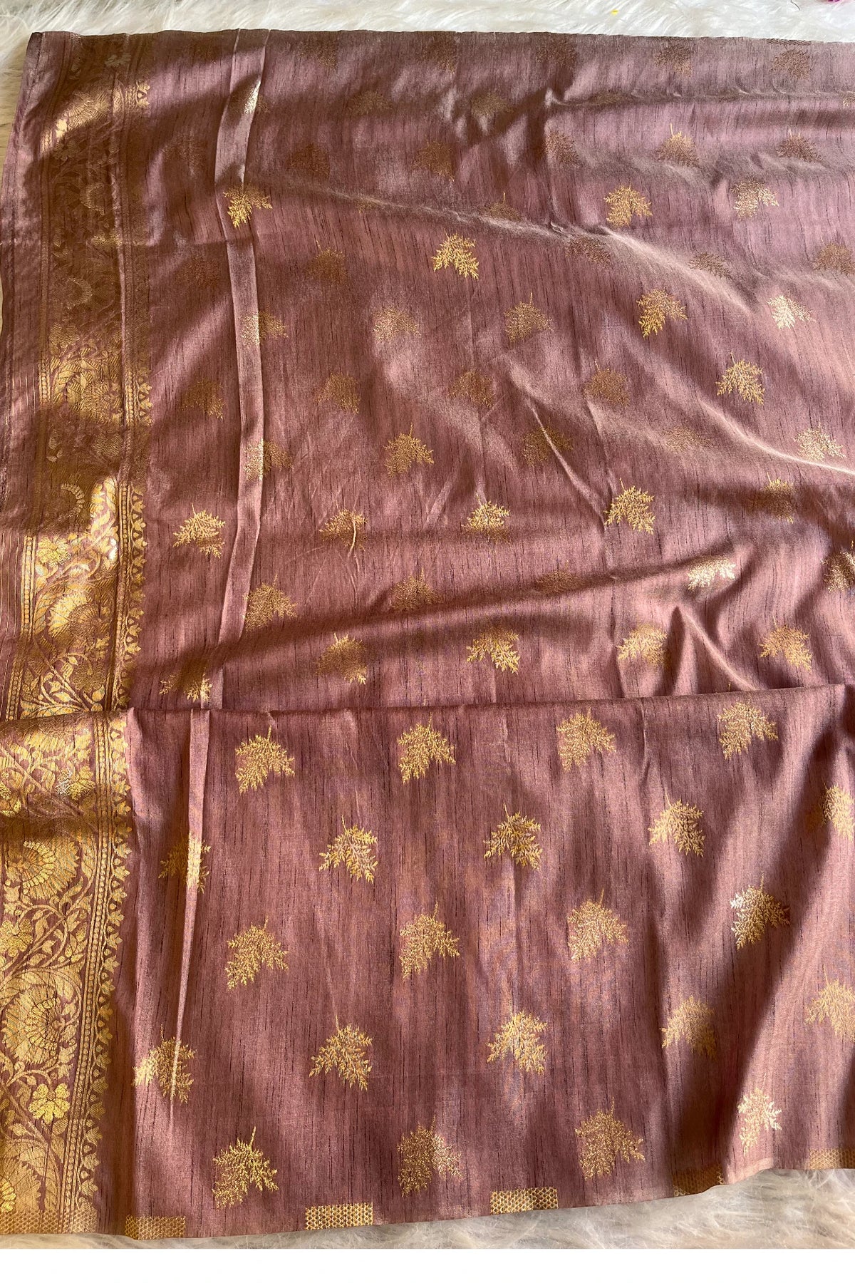 Mauve Kanchi Silk Saree   5314 06