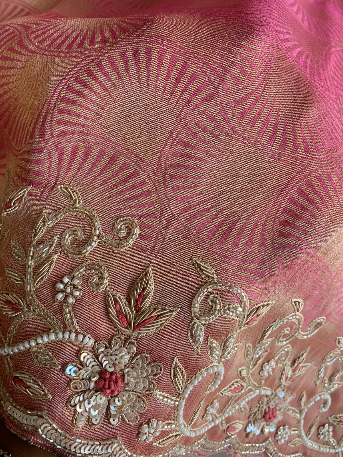 Pink Kanjivaram Silk Saree 5894 03
