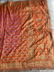 Patola Silk Saree with Banarasi Weaving 5912 02