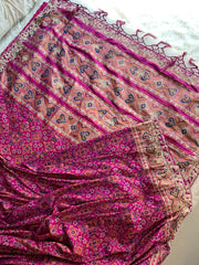 Pink Patola Silk Saree 5882 07