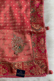 Jamawar Border Tissue Saree 5763 08