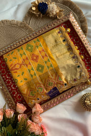 Patola Jewel Work Banarasi Saree 5862 02 (Pre Order)