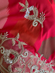 Red Patola Silk Saree 5882 05