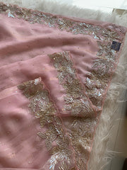 Designer Crush Organza Saree with Imported Sequin 5937 01