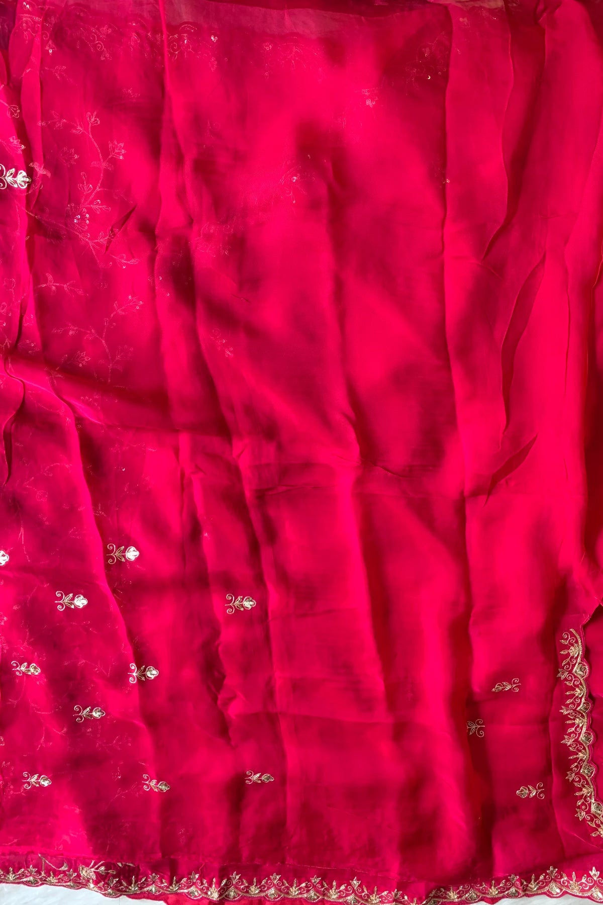 Pink Aari Lilly Silk Saree 5848 06