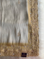 Gold & Silver Kanjivaram Silk Saree 5894 01