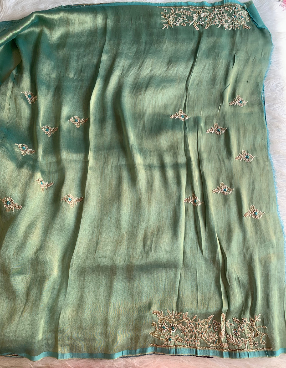 Blue Kanjivaram Silk Saree 5894 02