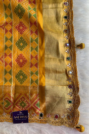 Patola Jewel Work Banarasi Saree 5862 02 (Pre Order)