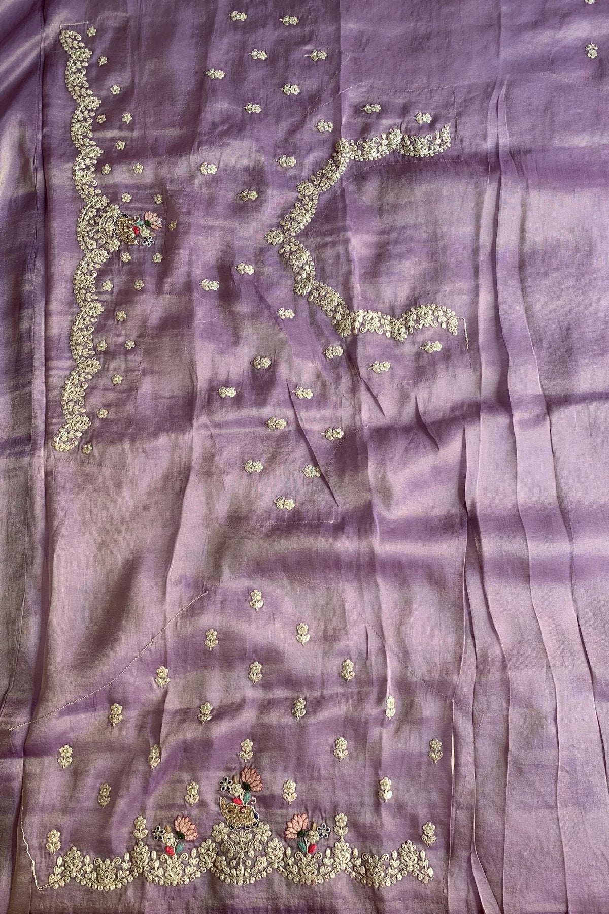 Purple Tissue Saree 5777 07