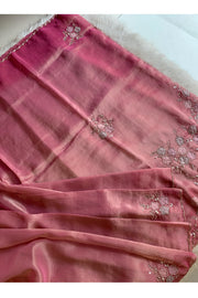 Onion Pink Tissue Silk Saree 5736 03