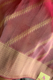 Pink Banarasi Designer Saree 5763 06