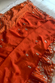 Leheriya Russian Silk Saree Gota Patti 5846 06