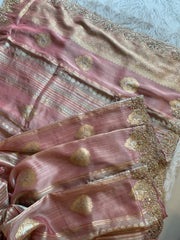 Banarasi Saree with Dori, Jewel & Pearl Work 5875 12