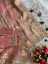 Banarasi Saree with Dori, Jewel & Pearl Work 5875 12