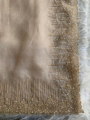 Organza Saree with All-Over Cutdana & Sequin Work 5912 01