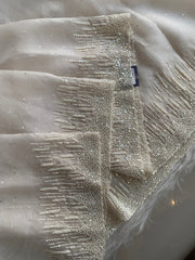 Organza Saree with All-Over Cutdana & Sequin Work 5912 01