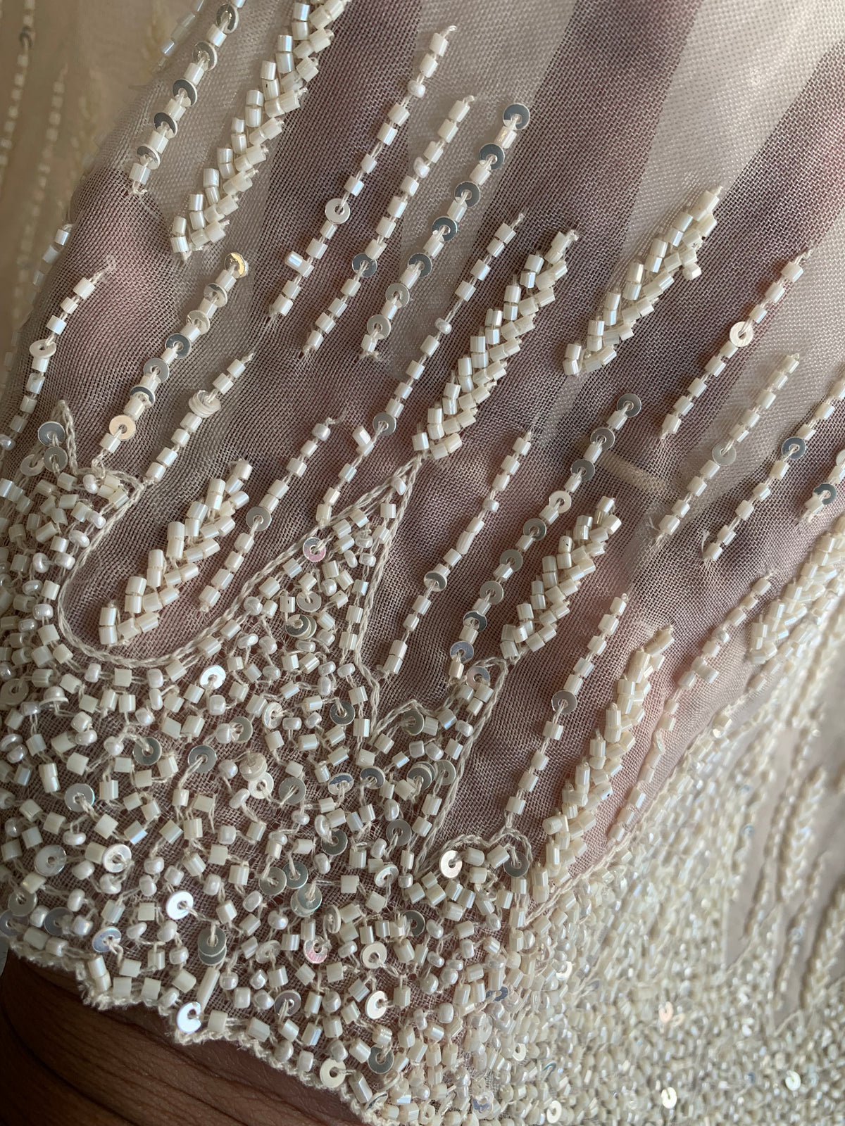 Organza Saree with All-Over Cutdana & Sequin Work 5912 01