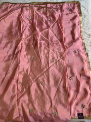 Habutai Silk Saree with Sequin, Cutdana, Aari & Jari Work 5942 08