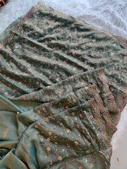 Lightweight Soft Tissue Jaal Saree 5940 07