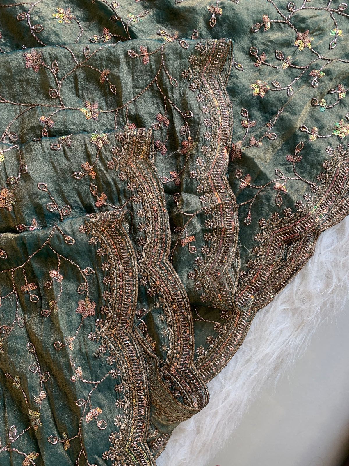 Lightweight Soft Tissue Jaal Saree 5940 07