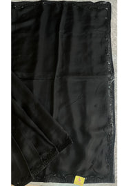 Black Soft Tissue Saree 4944 01