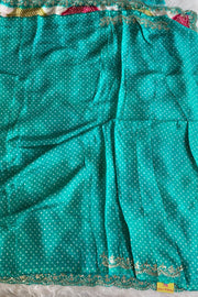 Multicolor Russian Silk Saree Border 5755 04