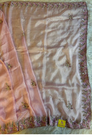 Lilac Embroidered saree 5068-03