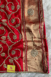 Shaded Gota Patti Gharchola Saree 5675 04