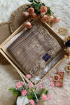 Beige Crush Saree 5850 07