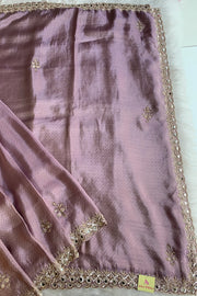 Purple Kanchi Silk Saree 5453 04